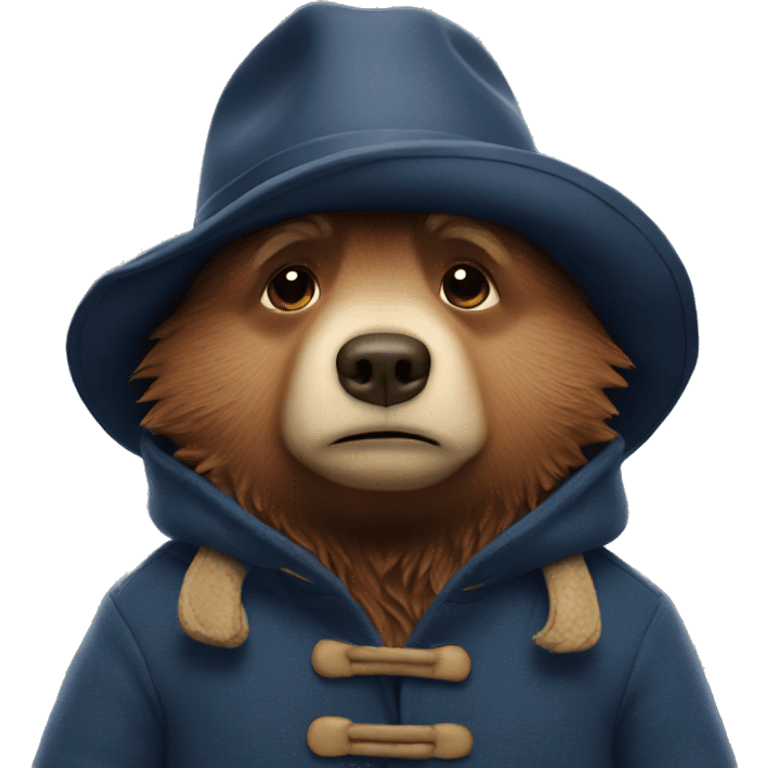 Paddington sad emoji