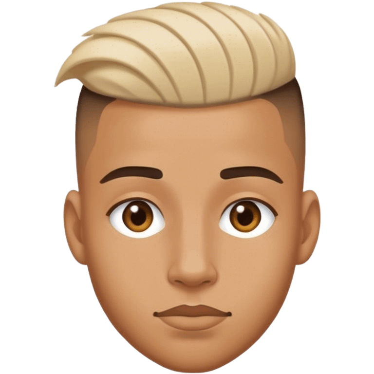 Me with a high top fade emoji