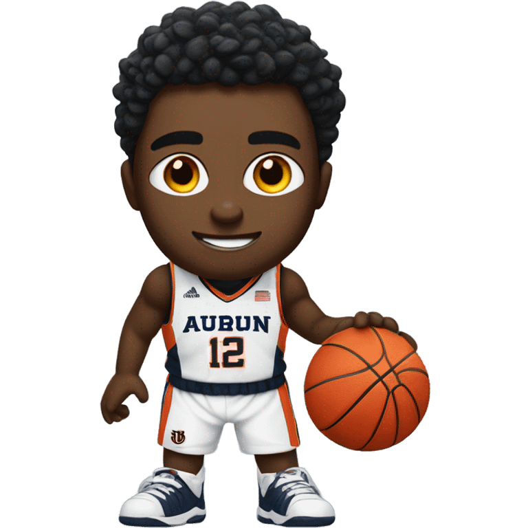 Auburn University basketball player emoji