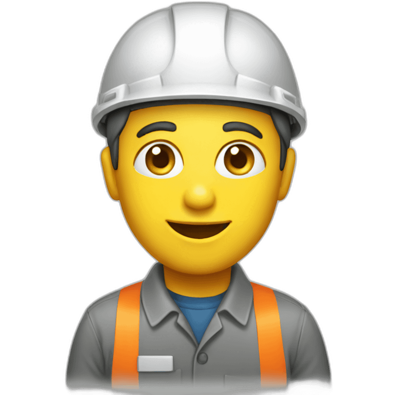 advertising + worker emoji