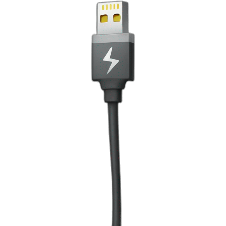 lightning cable emoji