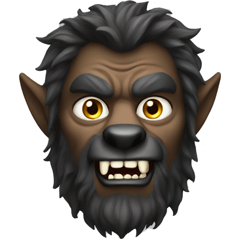 Werewolf emoji