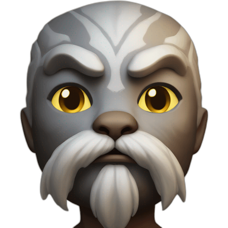 Cat god of war emoji