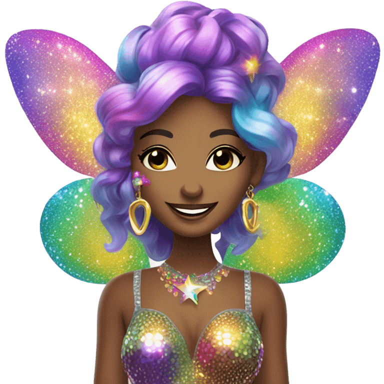 Disco fairy emoji