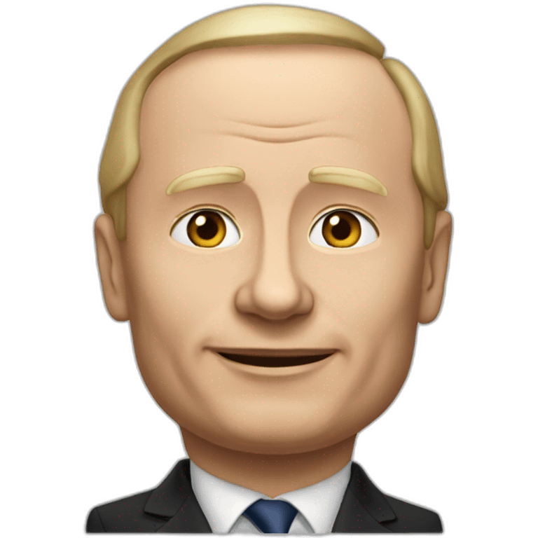 vladimir poutine enerver emoji