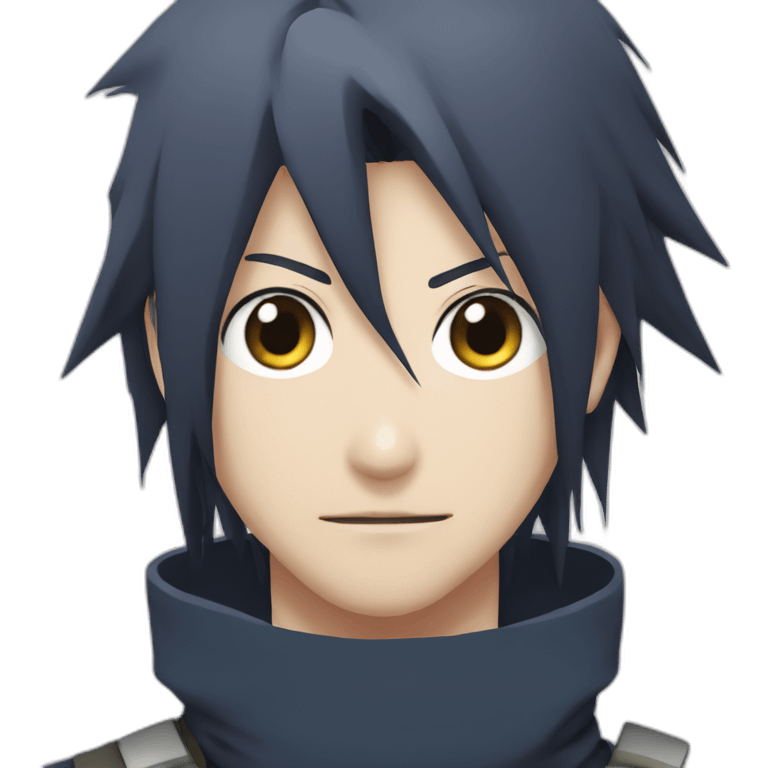 sasuke sheringan anime emoji