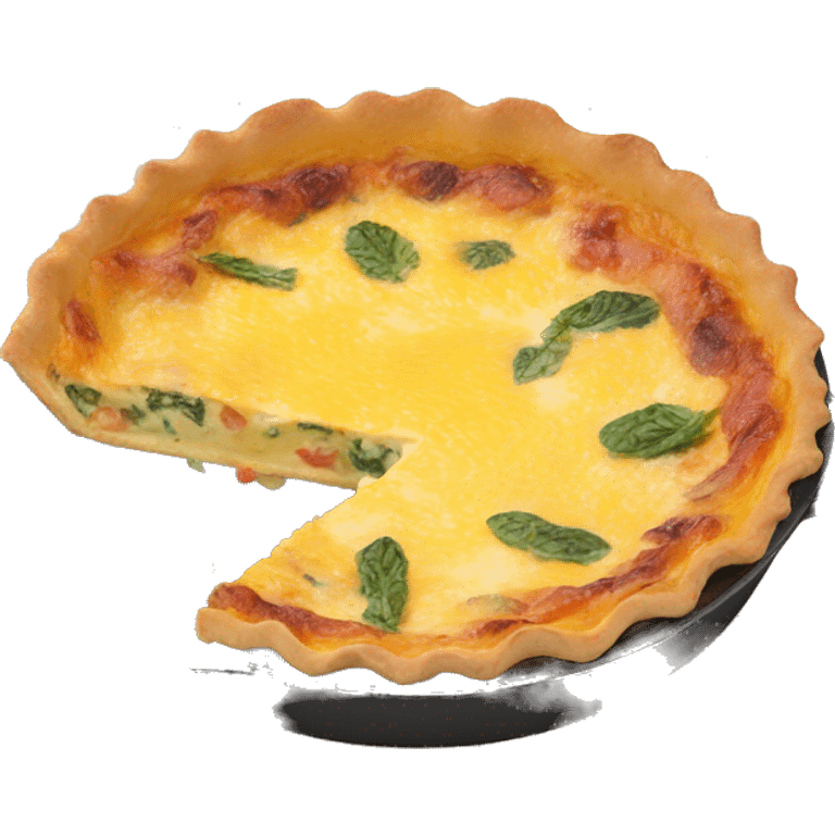 quiche in skillet emoji