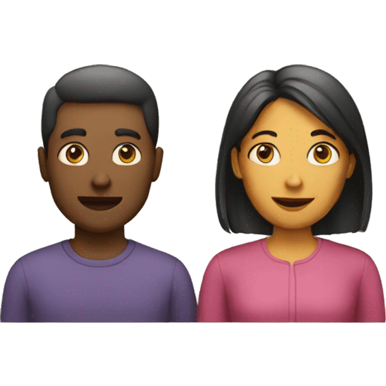 two people speaking emoji