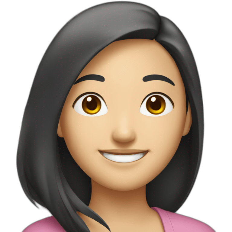 smiling-asian-woman emoji