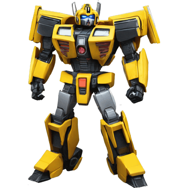 Transformers g1 Bumblebee happy  emoji