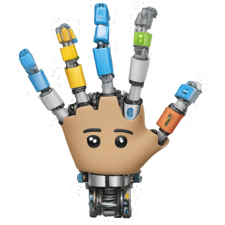 hands on stem/robotics education emoji