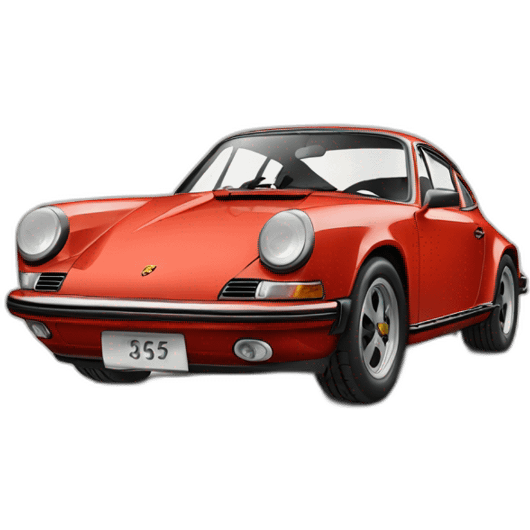 Porsche 365 outlaw emoji