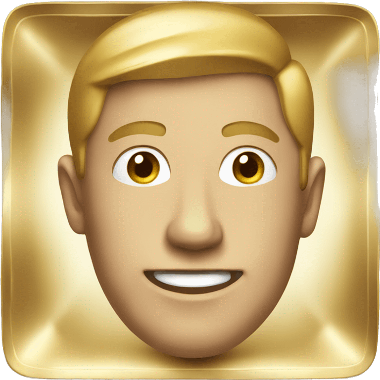 Gloden plate  emoji