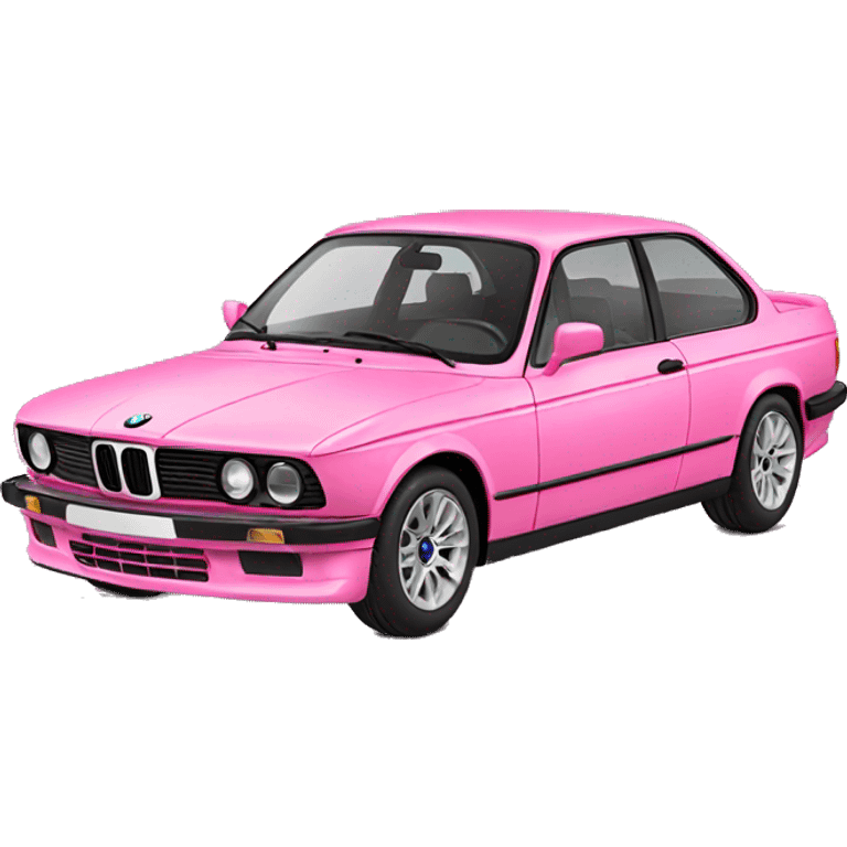 pink bmw emoji