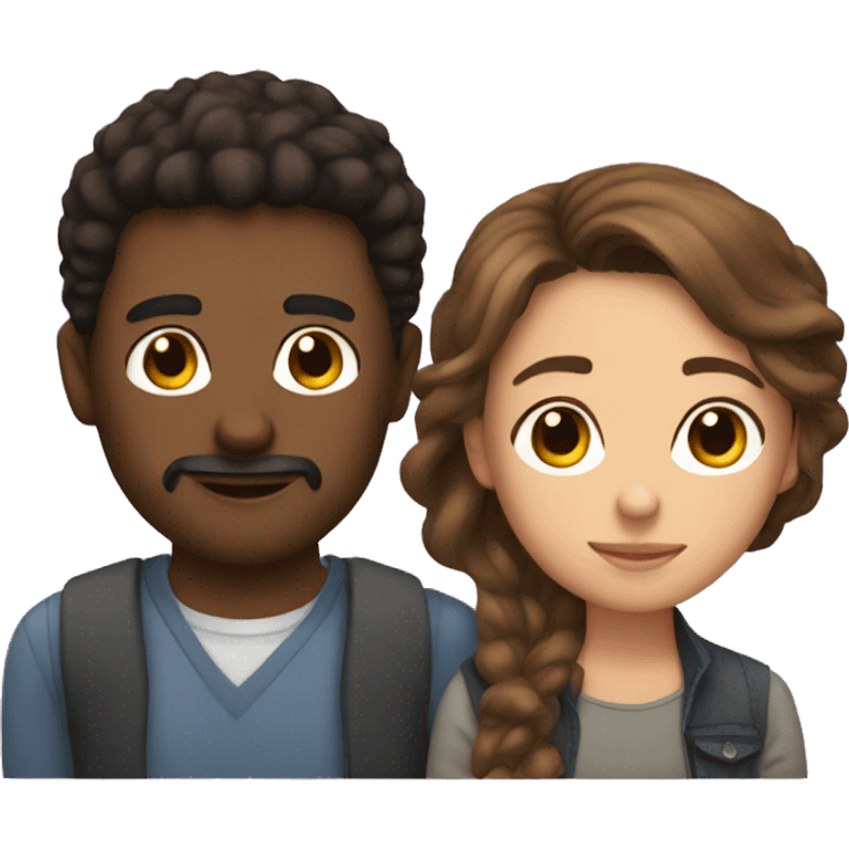 me and my boyfriend  emoji