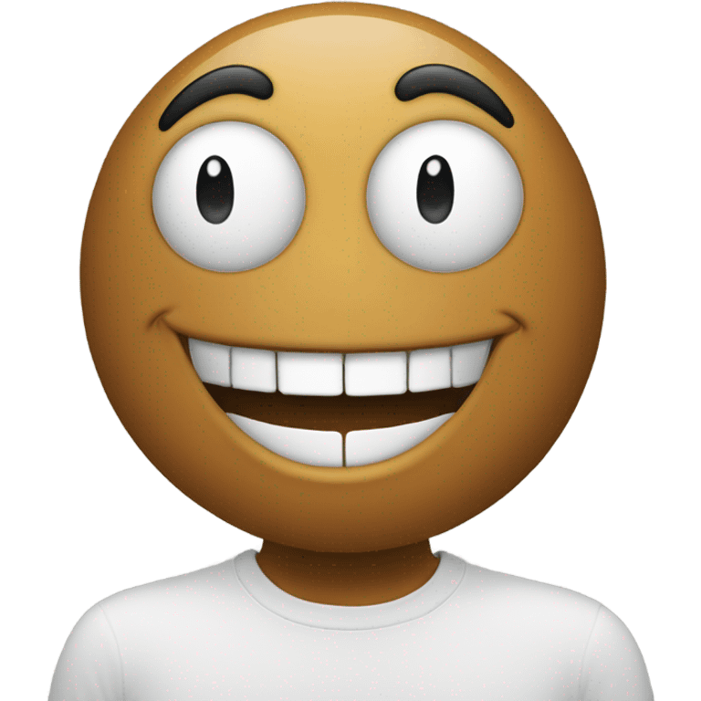 Walmart logo of silly face  emoji