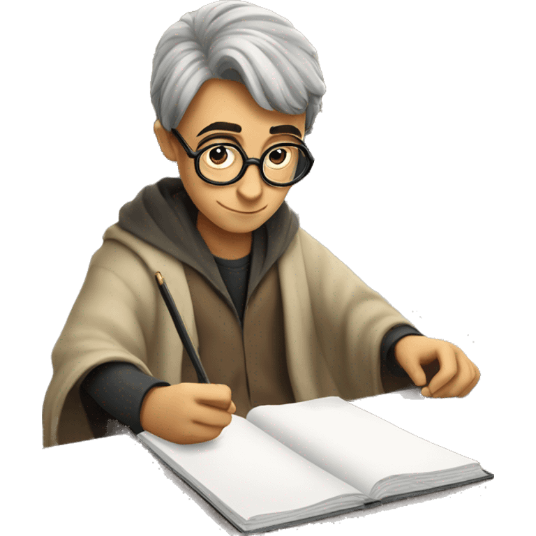 harry potter taking exams  emoji