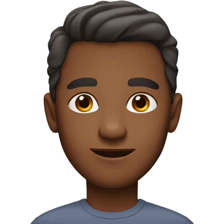 brown man emoji