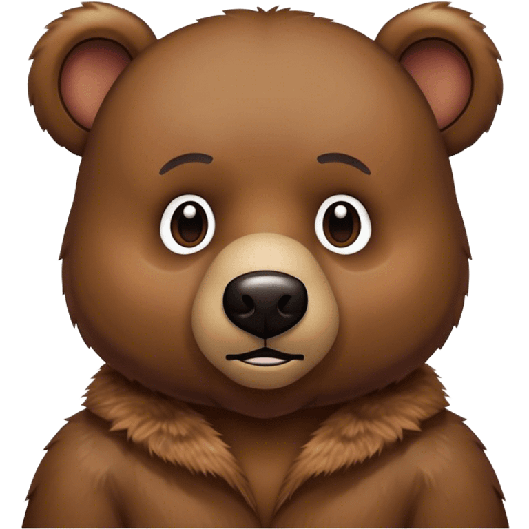 Kanye bear emoji