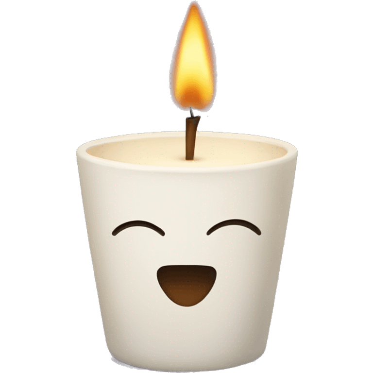 candle in cup emoji