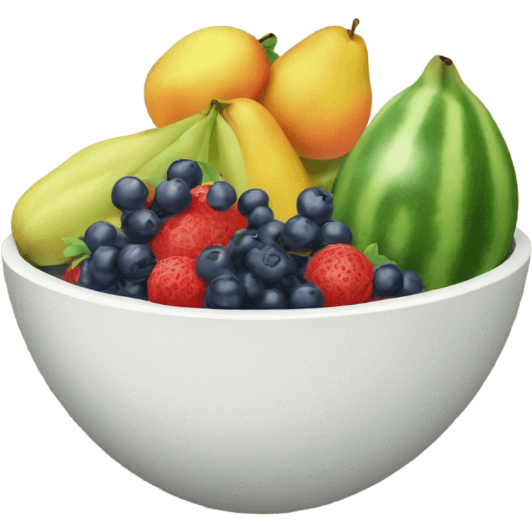 Fruit bowl emoji