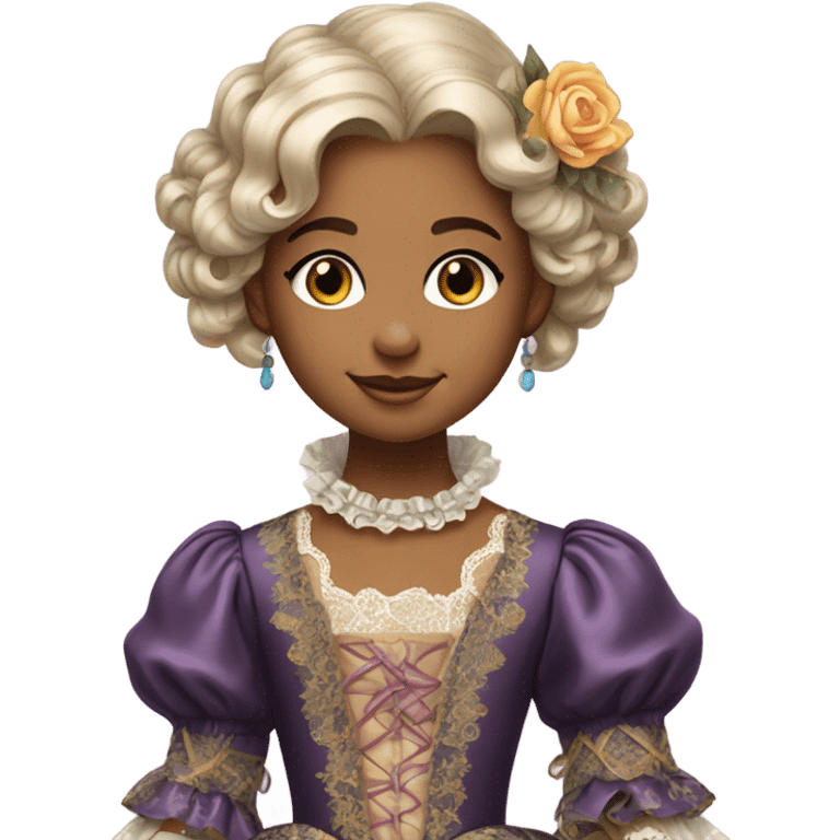 Baroque girl emoji