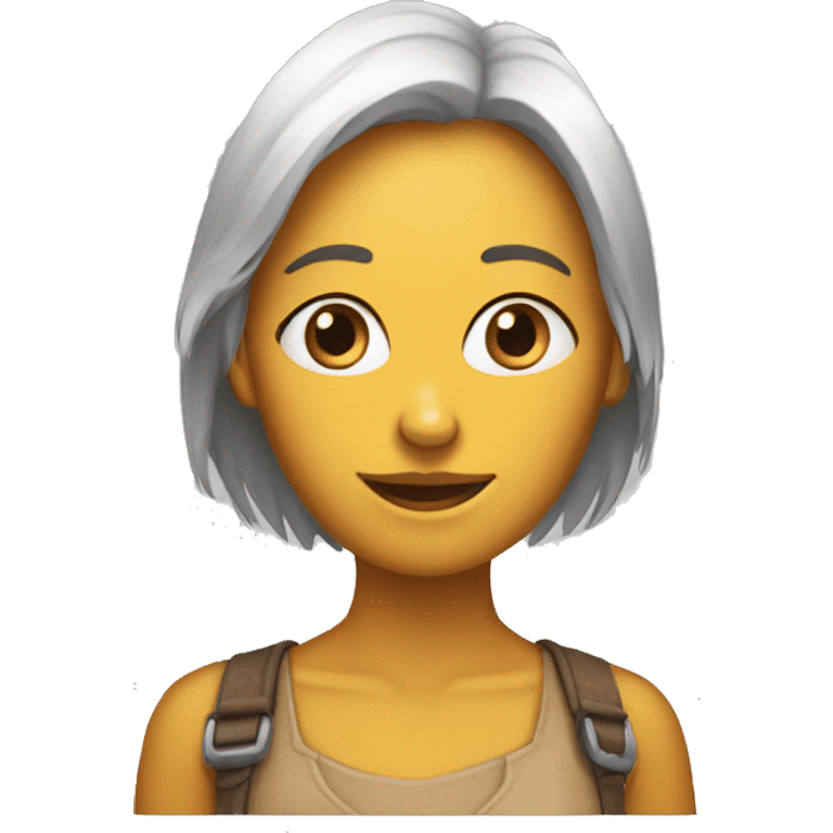 Woman Chicken Human emoji