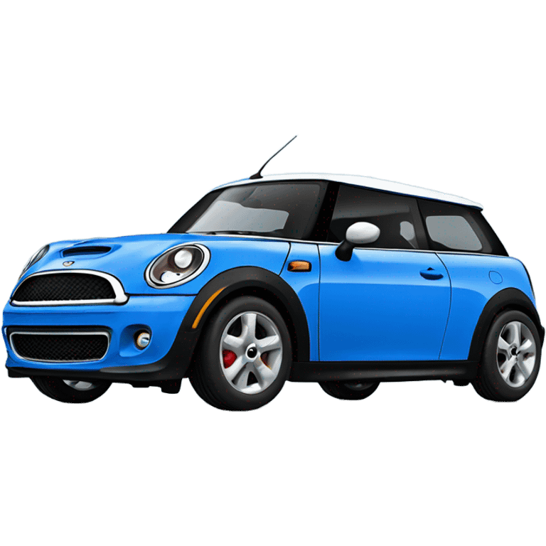 Blue Mini Cooper emoji