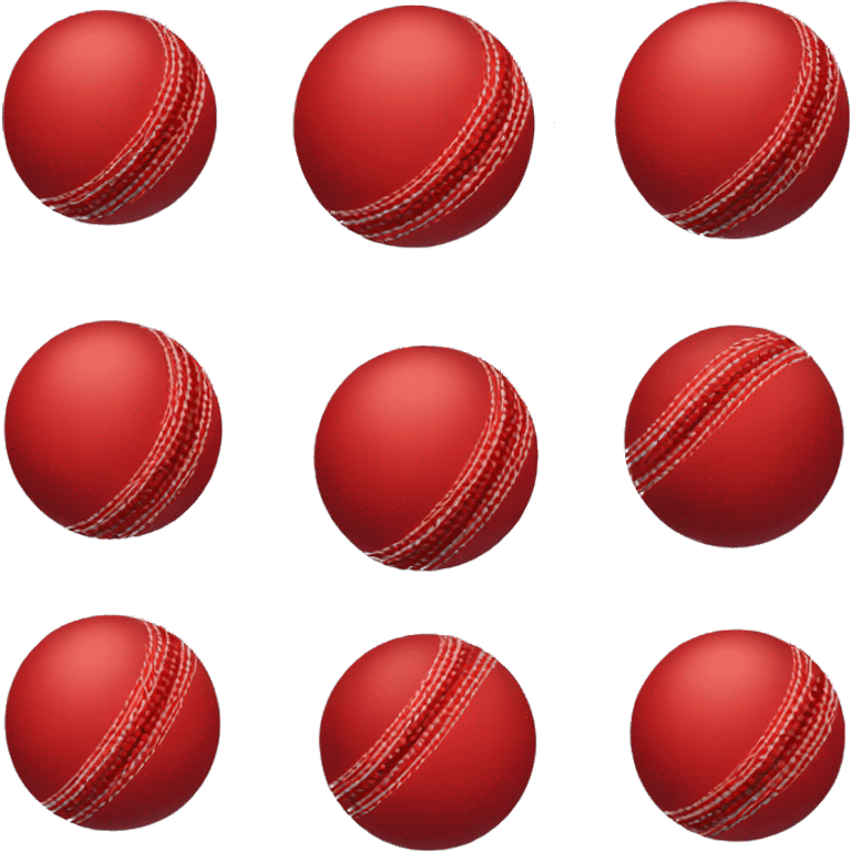 cricket red ball emoji