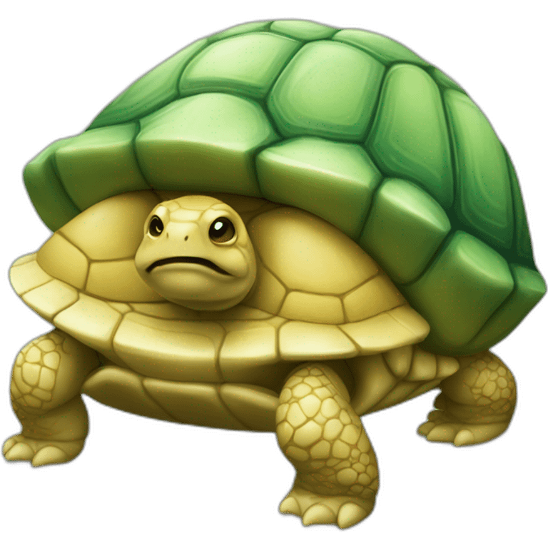 Caht sur chient sur tortue emoji