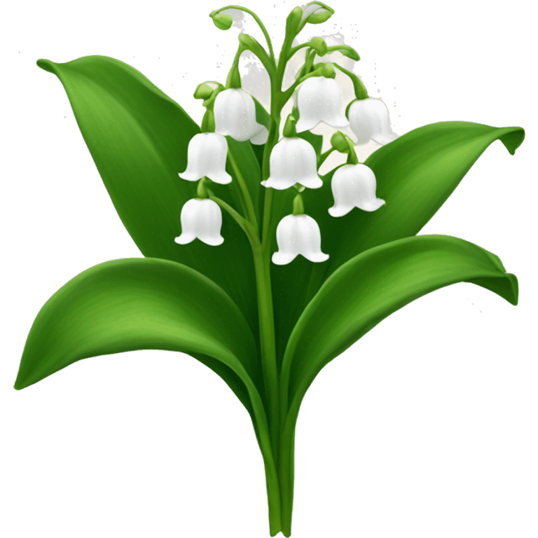 White Lilly of the valley  emoji