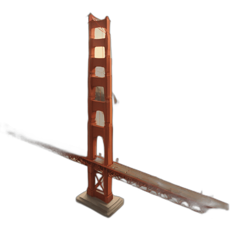 the golden gate emoji