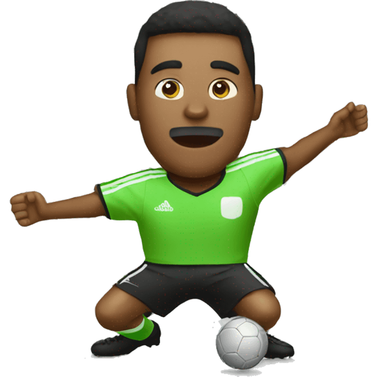 penalty kick emoji