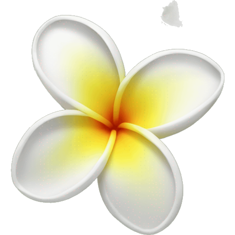 plumeria flower emoji