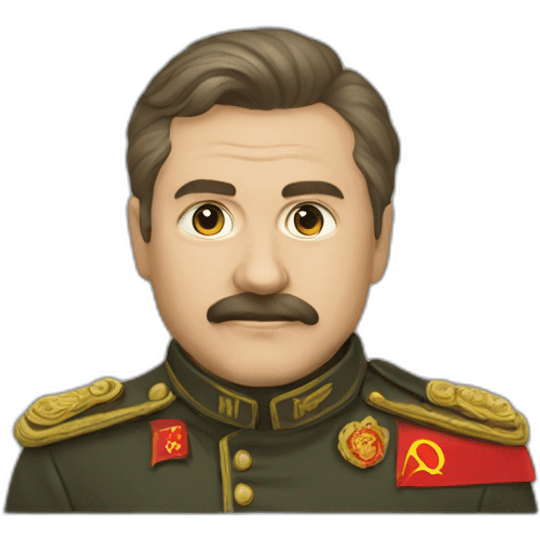 Staline bring a urss flag emoji