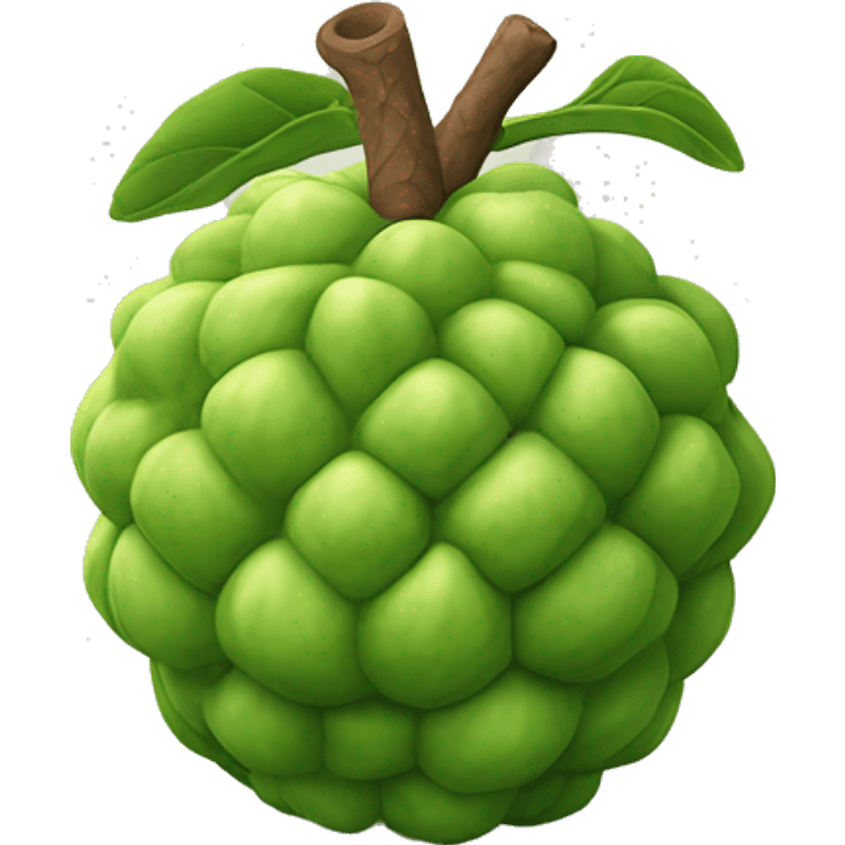 3D sugar apple  emoji