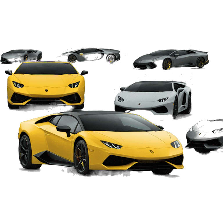 Lamborghini line emoji