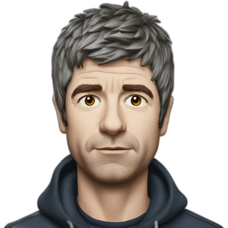 Noel Gallagher realistic emoji