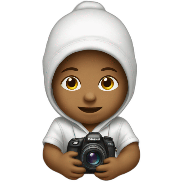 Photographer newborn emoji