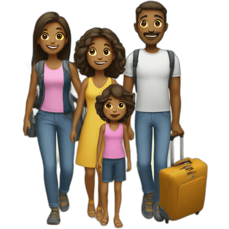 family-travel emoji