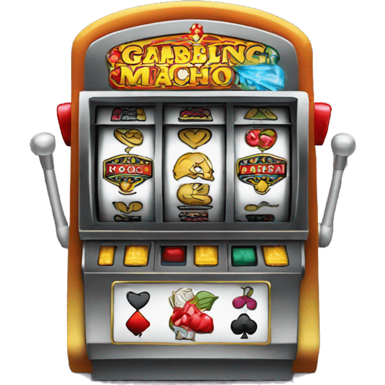 gambling slot machine emoji