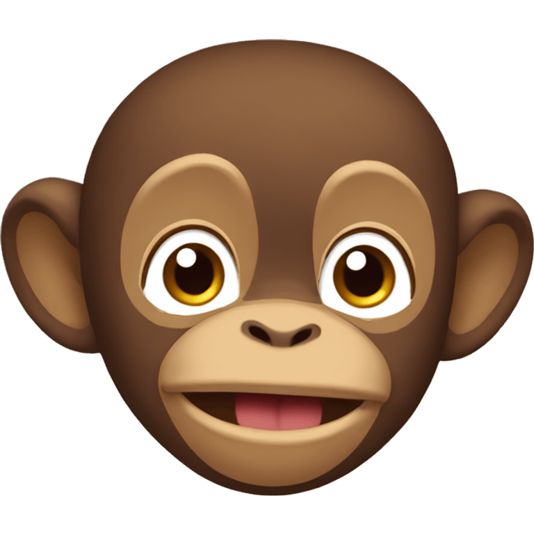 Cute monkey failly   emoji