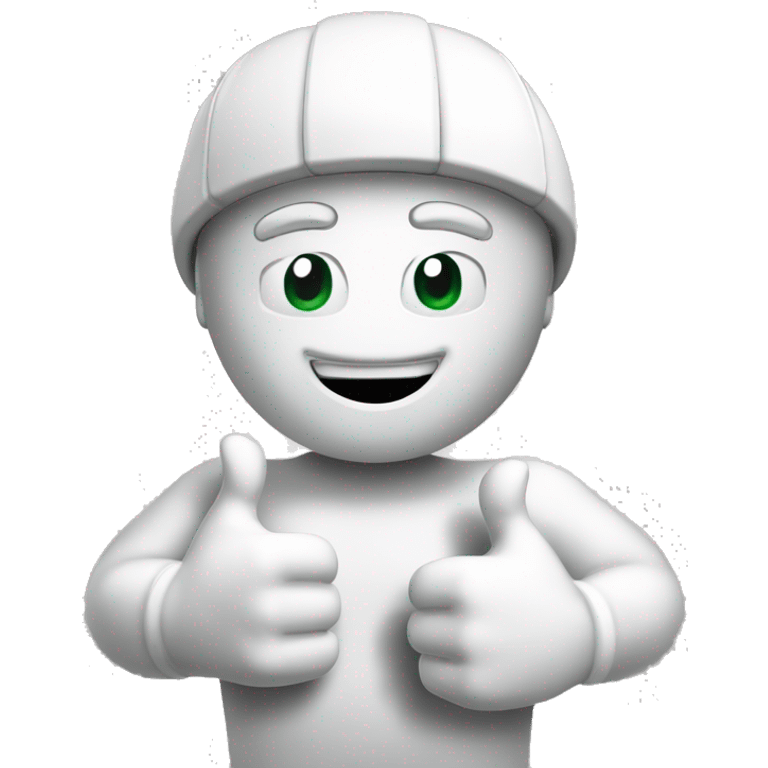 white michelin, thumbs up emoji