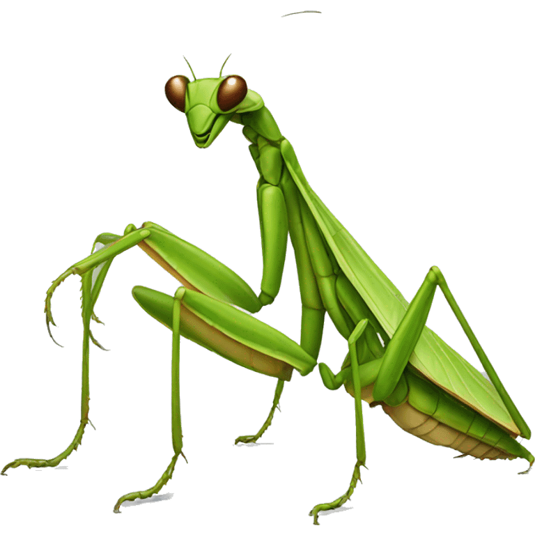 Praying mantis emoji