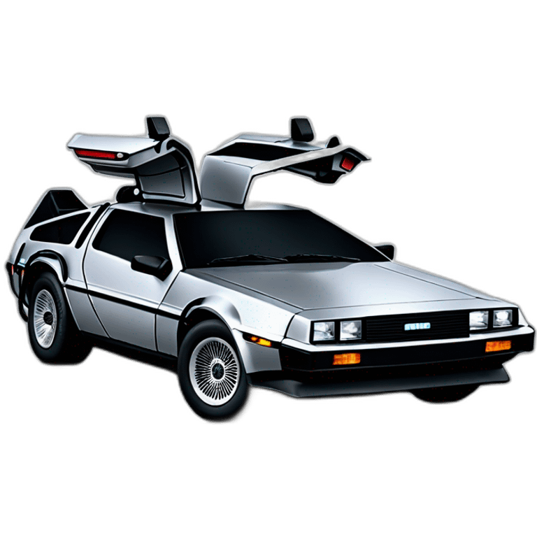 dmc delorean emoji