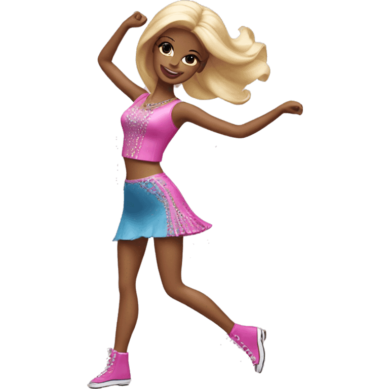 Dancing Barbie emoji