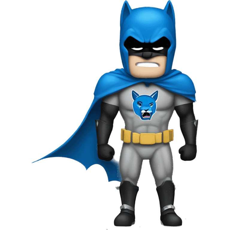 Detroit lion Batman emoji