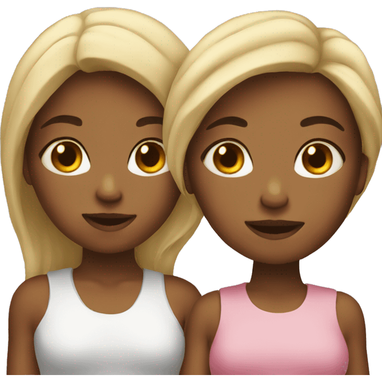 Two girls emoji