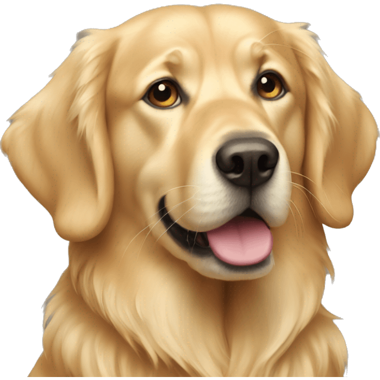 Golden retreiver emoji