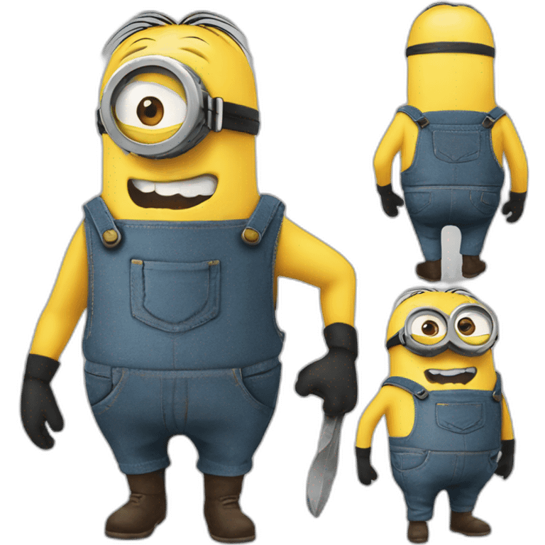 Minion camarero emoji